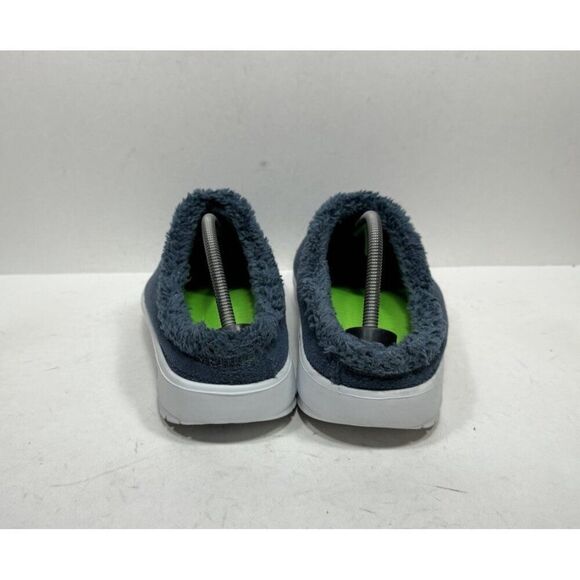 Oofos OOCoozie Blue Lined Recovery Mule Men’s Size 11 Shoes Slip On - Picture 4 of 7